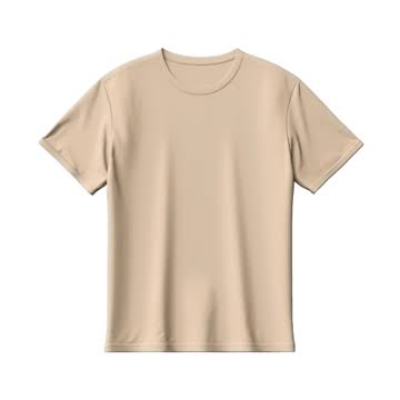 beige t-shirt