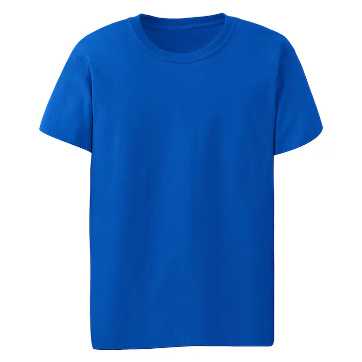 blue t-shirt