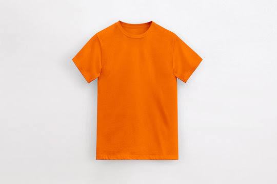 orange t-shirt